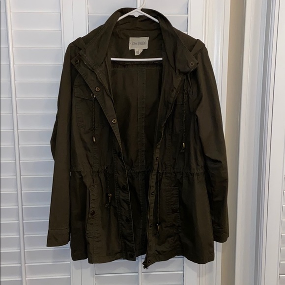 army green utility jacket - Picture 1 of 2
